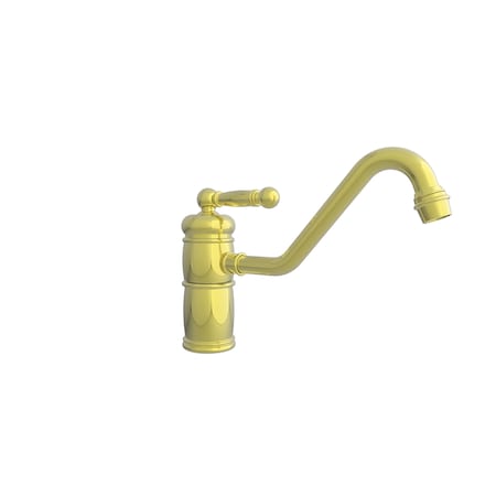 Newport Brass Single Handle Kitchen Faucet in Forever Brass (Pvd) 940-01